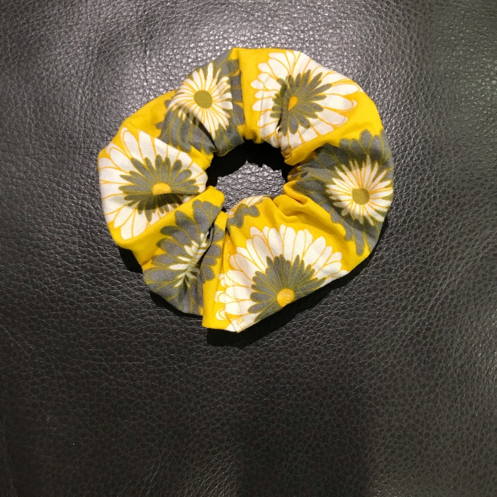 Sunflower Scrunchie - Picture 2 of 2